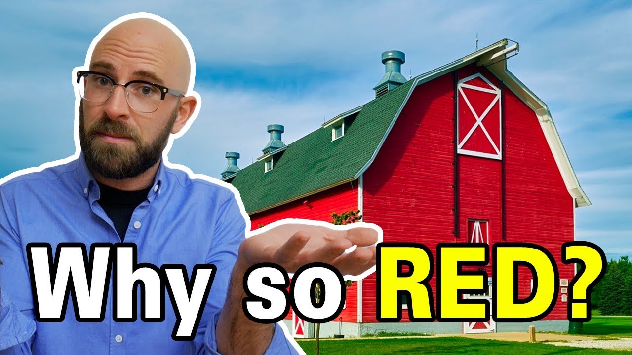 Why are Barns Traditionally Painted Red?
