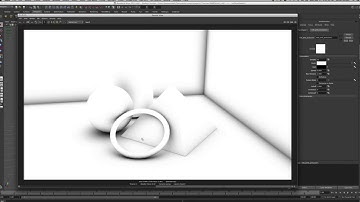 Rendering Ambient Occlusion in Maya