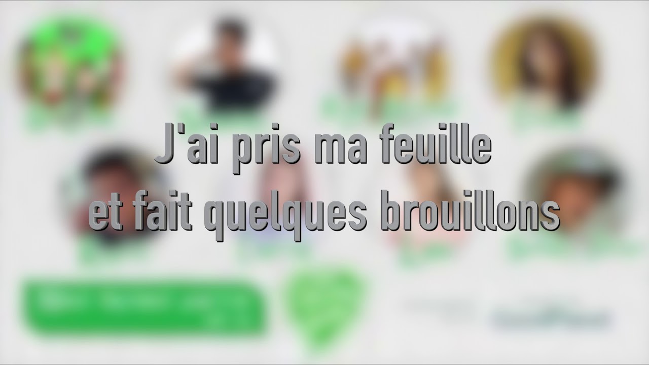 GREEN TEAM ERZA ENFANTS DU MONDE (Paroles Lyrics) YouTube
