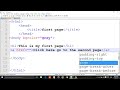 How to link one page to another in HTML #coding #programming #web #webdesign