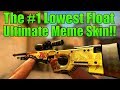 The #1 Lowest Float Dragon Lore and DANKEST SKIN EVER Explained. | TDM_Heyzeus