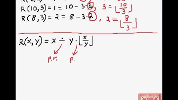 Theory of Computation: Remainder is Primitive Recursive