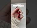 RED CAT-EYE VAMPY GLASS NAILS?! 💋🖤⛓️‍💥 EASY BEGINNER TUTORIAL