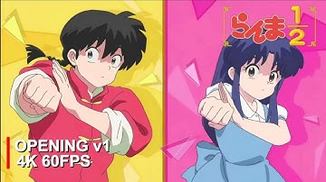 Ranma ½ Remake Opening v1 | Iinazukkyun | [4K 60FPS | Creditless]