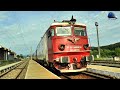 Trenuri de Călători/Passenger Trains in Gara Năsăud Station - 03 July 2020