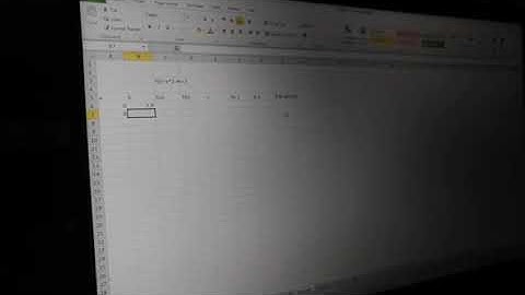 False Position Method Using Excel