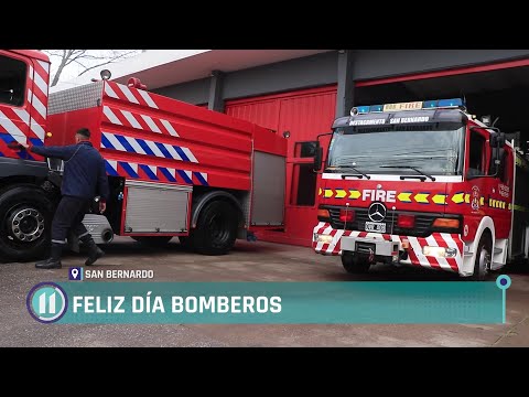 El Destacamento de San Bernardo y Mar de Ajó celebró el Día del bombero