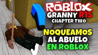 escapamos en el coche roblox granny r15 youtube