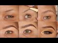 HOW TO DO EYEBROWS FOR BEGINNERS + HOW TO APPLY CONTACT LENSES | STEP BY STEP TUTORIAL