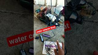 how to make water celener Boat with home # project # short #toys #automobile