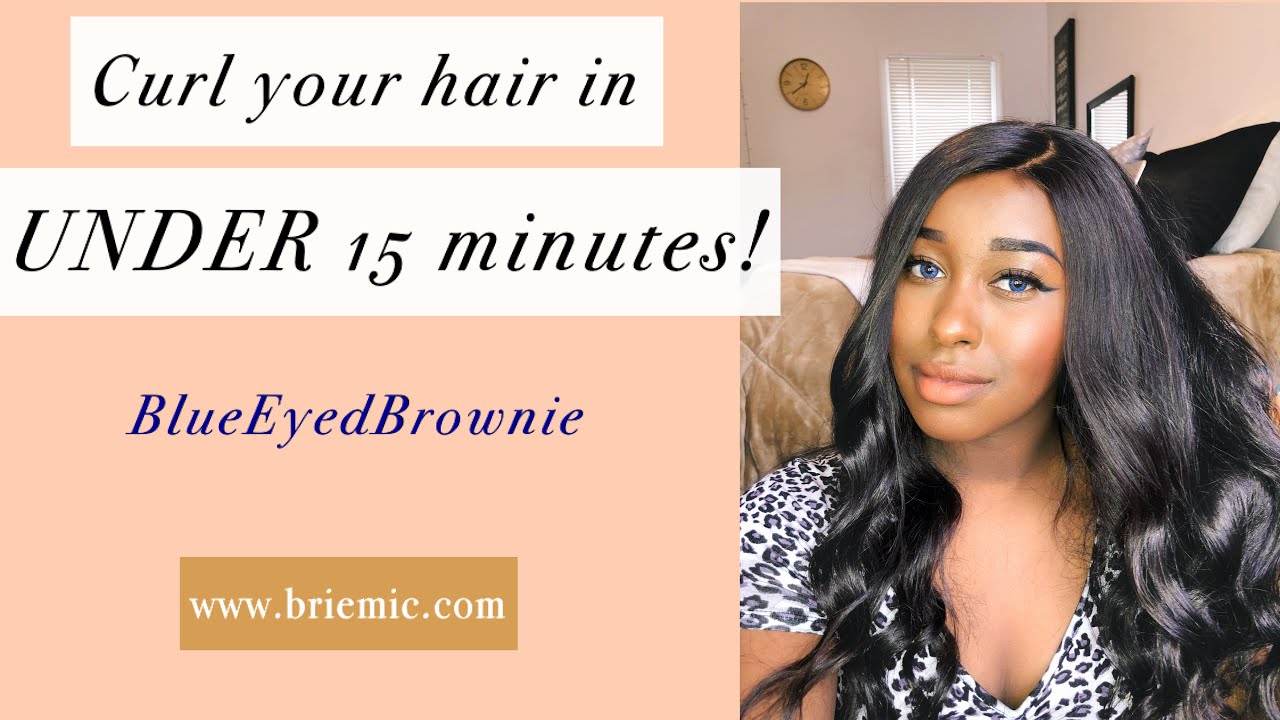 The EASIEST and FASTEST Way to Curl Your Hair! - Wand Curls