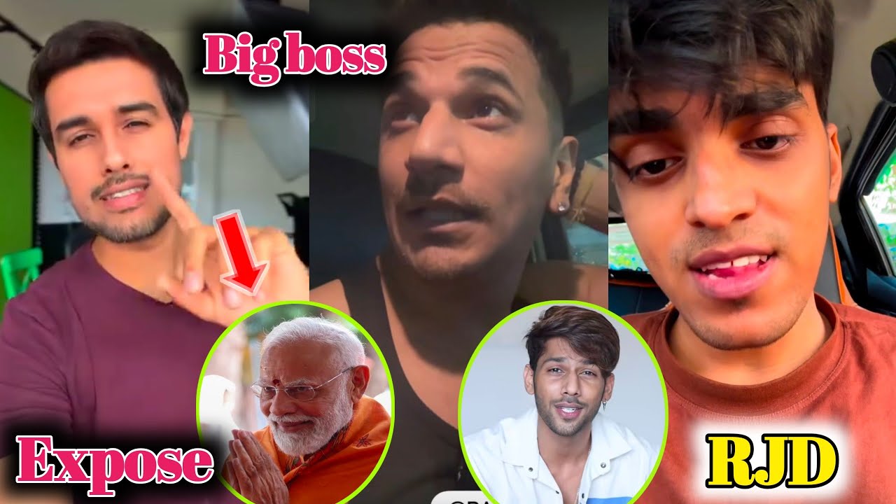 Dhurve Rathee Express Narendra Modi 😱 || Maxten React on BAHAR Chunav || Basir Ali evictied big boss