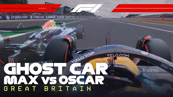 Max Verstappen and Oscar Piastri Ghost Car Lap Comparison | 2025 British Grand Prix