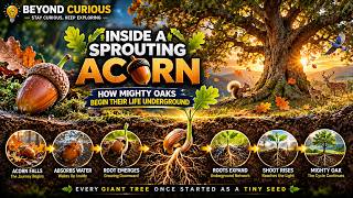 Inside an Acorn: Nature's Hidden Underground Journey
