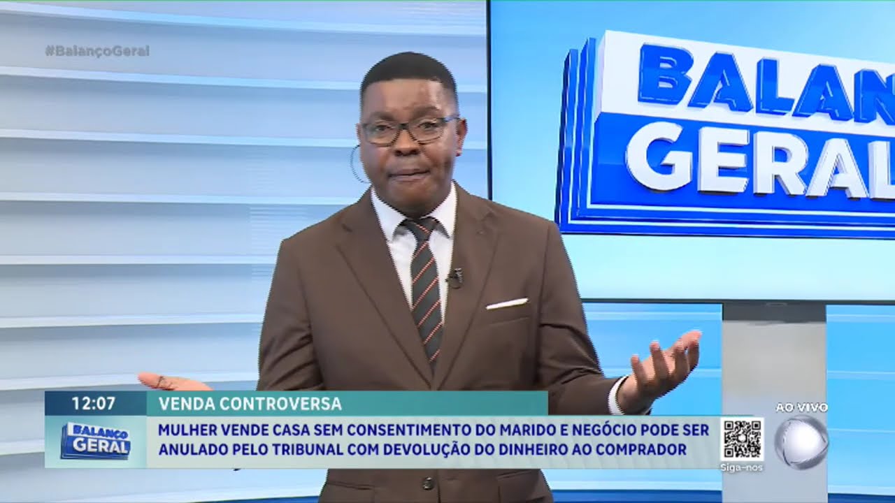 #BalançoGeral: Mulher vende casa sem o consentimento do marido