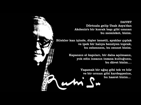 DAVET - RUHİ SU (Nazım Hikmet RAN / BİZİM DOSTLAR)