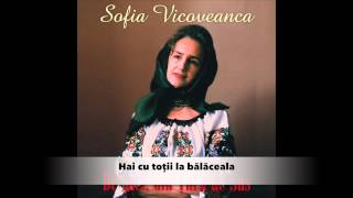 Video thumbnail of "Sofia Vicoveanca - Hai cu totii la balaceala"