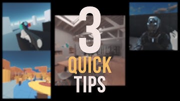 3 QUICK TIPS for Oculus Quest development in Unity