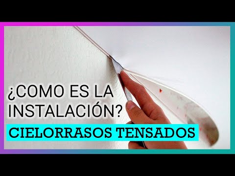 Video: Techo Tensado Y Armario (42 Fotos): Qué Hacer Primero, Una Hipoteca Para Un Armario Empotrado, Instalación De Un Modelo En Un Pasillo Con Falso Techo