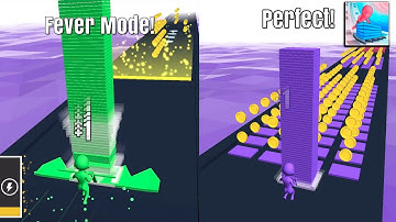 STACK COLORS! game HIGH SCORE 💥💥💥 Gameplay All Levels Walkthrough iOS, Android New Game LevelFull