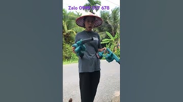 Máy thổi gió - hút bụi bằng pin 🥰