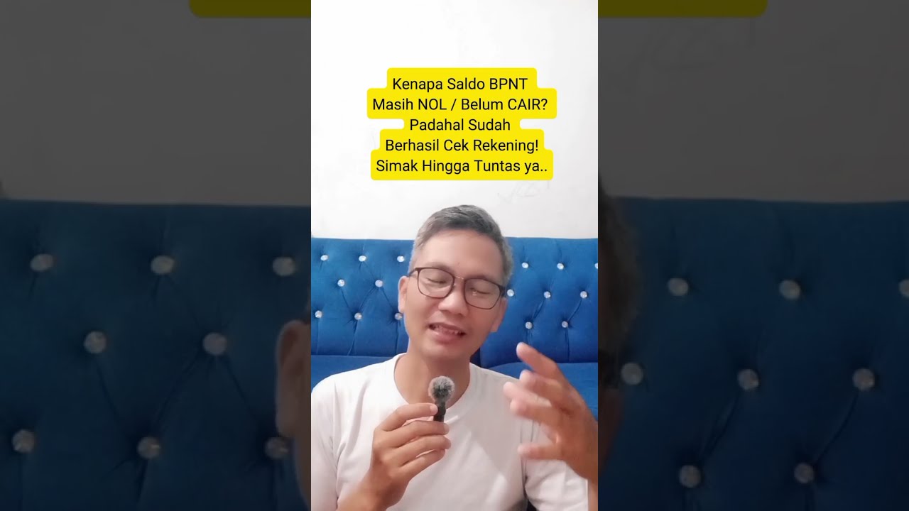 Kok BPNT Tahap 4 nya Belum CAIR? SIMAK Penjelasannya Hingga Selesai!