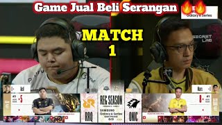 Game 1 Onic Vs Rrq ,Reguler Season Mpl Indo Minggu 2 Hari 2-Mlbb