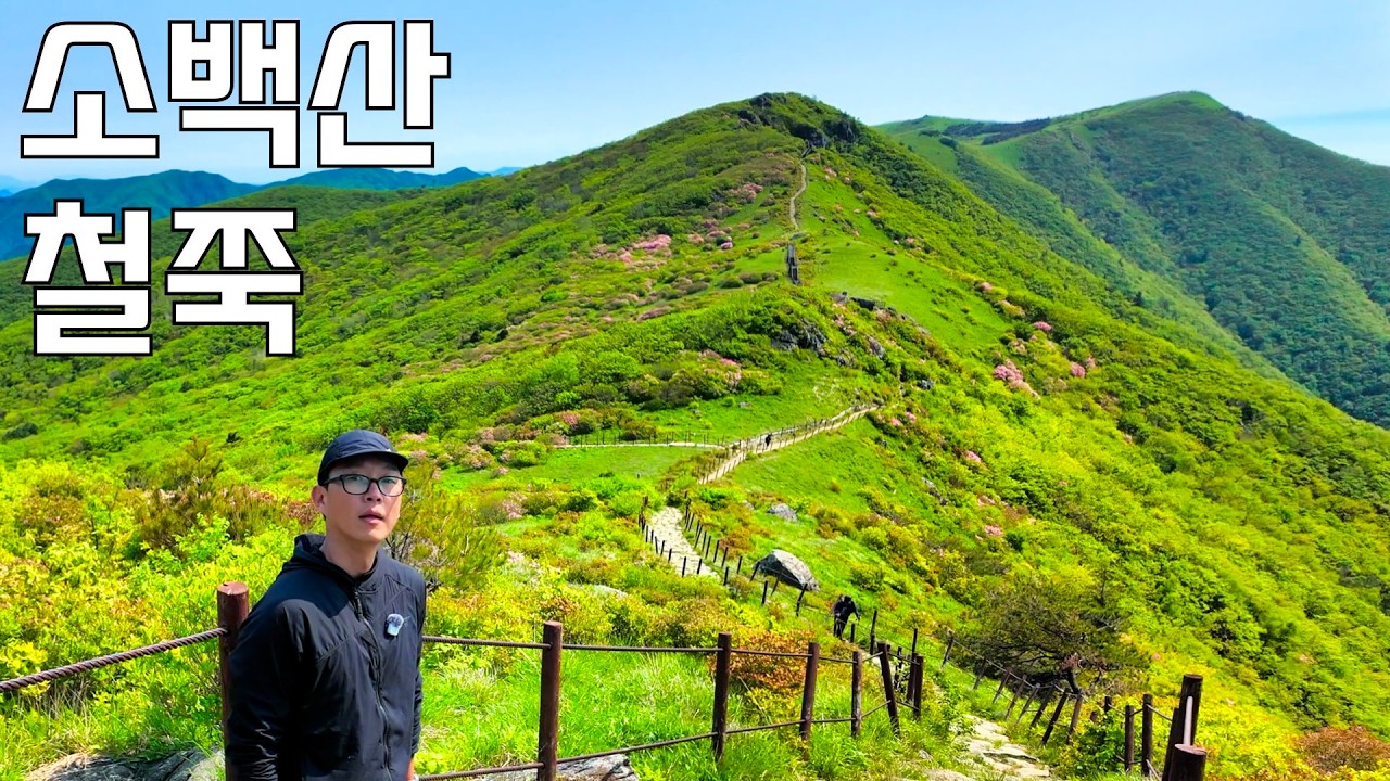 실시간 소백산 철쭉 어디가 좋은지 한 번에 알려드립니다.(with 클라터뮤젠 날 후디드)