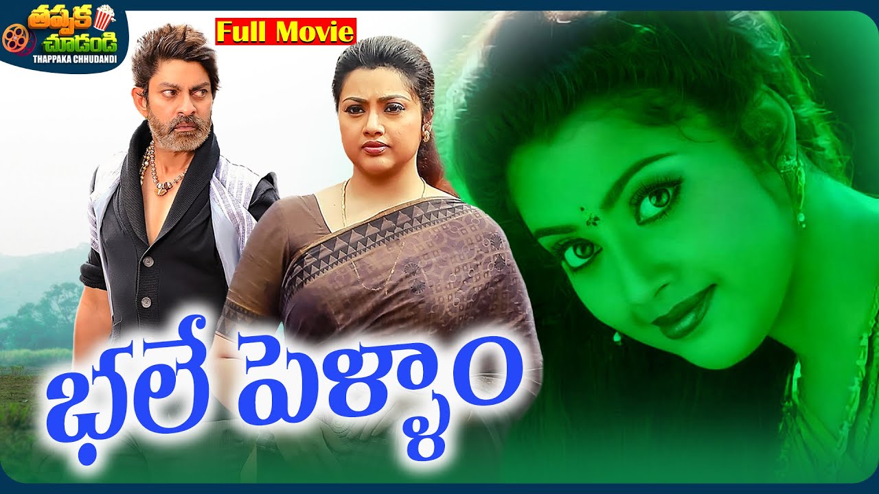 Bhale Pellam New Telugu Full Movie | Meena, Jagapathi Babu | @ThappakaChudandi9