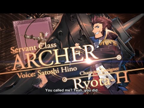 Fate Grand Order Cosmos In The Lostbelt Servant Class Archer Youtube
