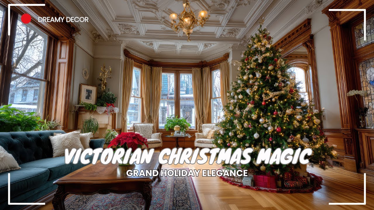 Грандиозное викторианское Рождество 2025: вневременной праздничный дизайн и очарование Старого Света