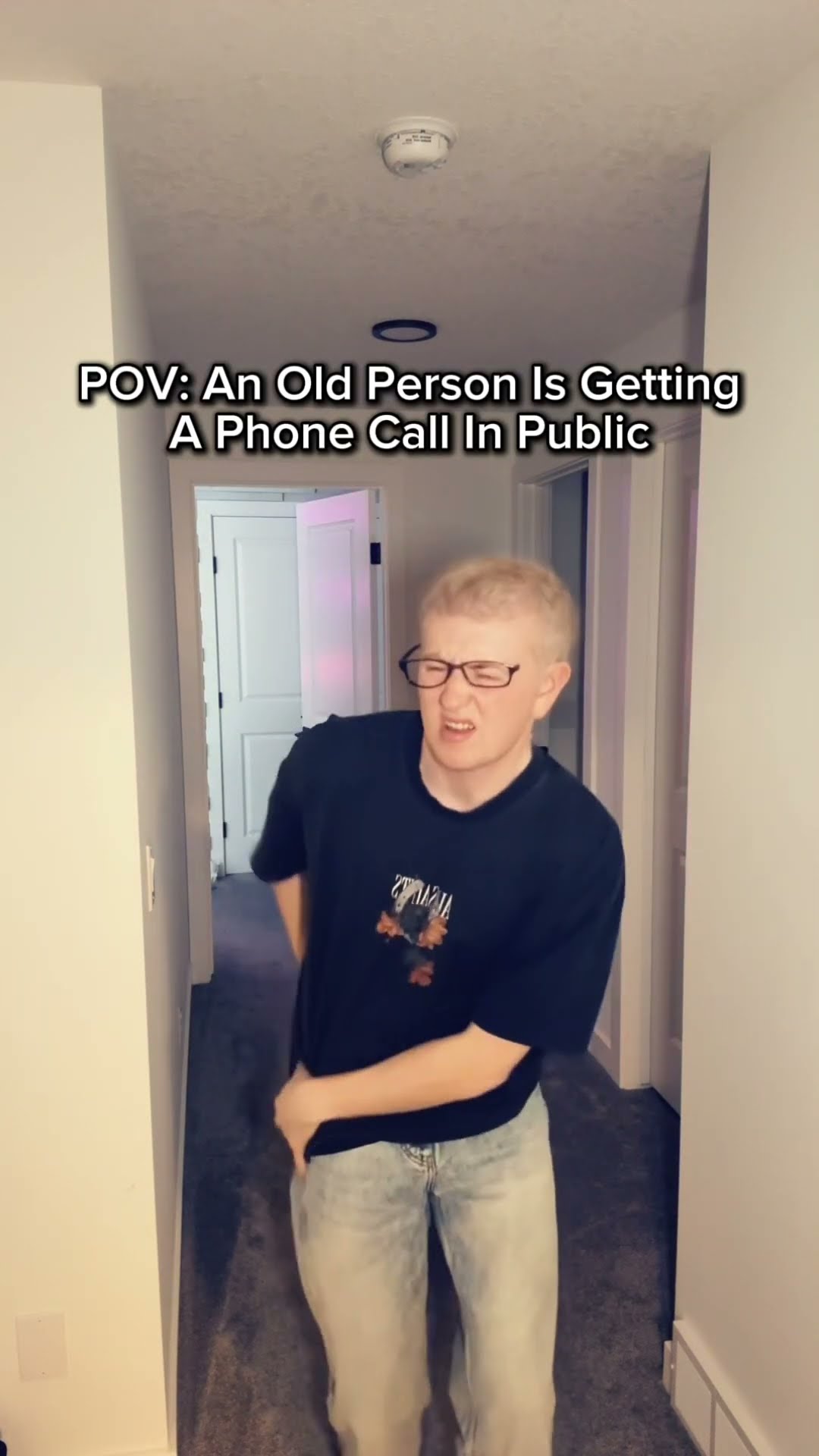 When An Old Person Gets A Phone Call #Shorts