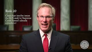 Understanding the ICA - Oral Arguments