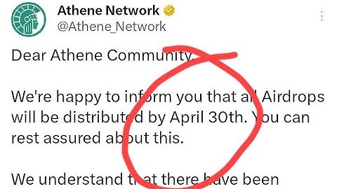 Athene network next airdrop date announce// withdrawal// ath // #athene