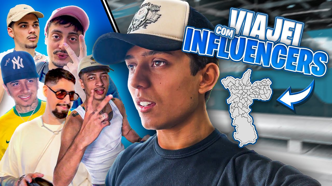 VIAJANDO com INFLUENCIADORES de MODA!!!! vlog dia 1/2/3