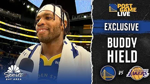 Buddy Hield reflects on Warriors' ‘resilient' win to open NBA season vs. Lakers | NBC Sports BA