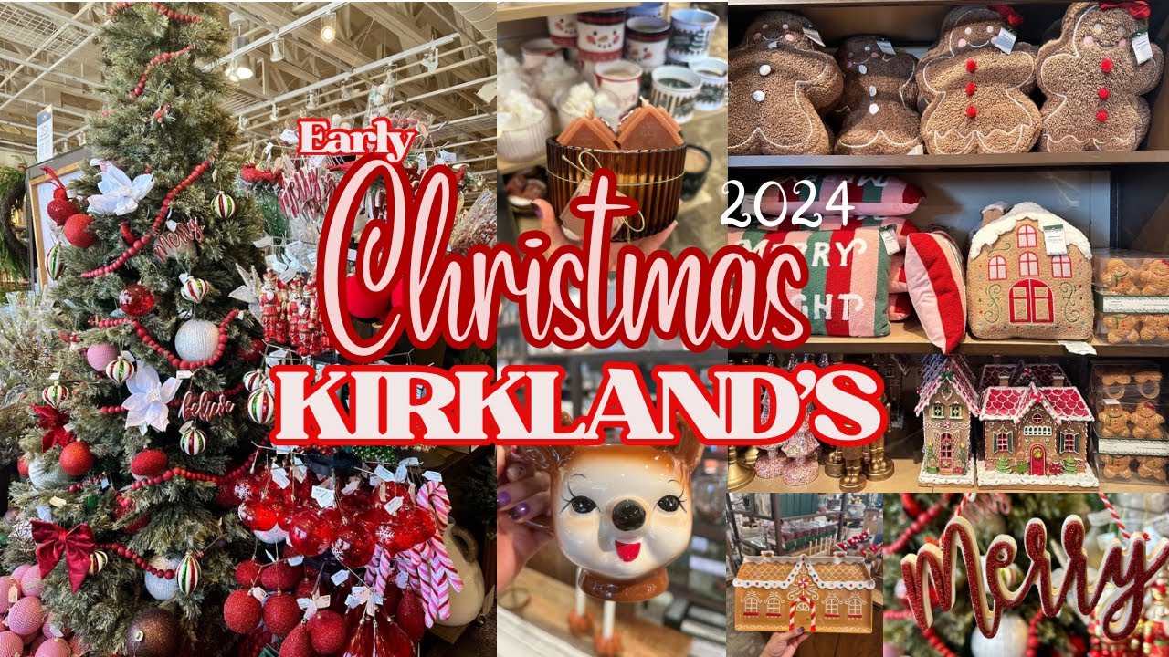 CHRISTMAS 2024 DECOR AT KIRKLAND'S 🎄✨Christmas Decorations 2024 