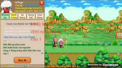 Mở rương cấp 8 ngọc rồng online