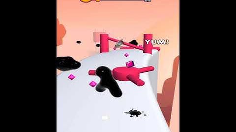 Amazing Blob Runner 3D Gameplay Level #137 walkthrough #shorts