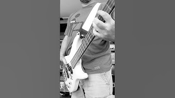 looping a riff with the #boss #loopstation #guitar #loop #bass #suitcasedrum #drum #onemanband