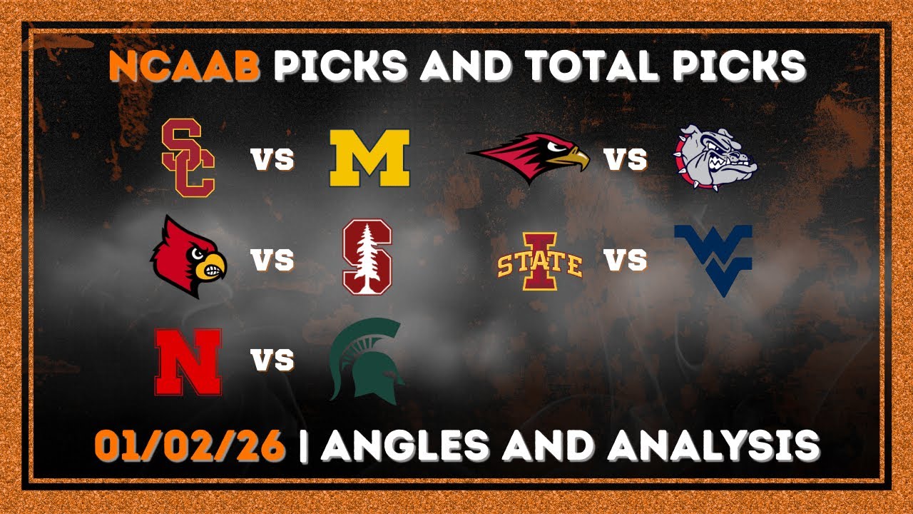 NCAAB Picks Today 01/02/26 | NCAAB Picks & Analysis Today 01/02/26
