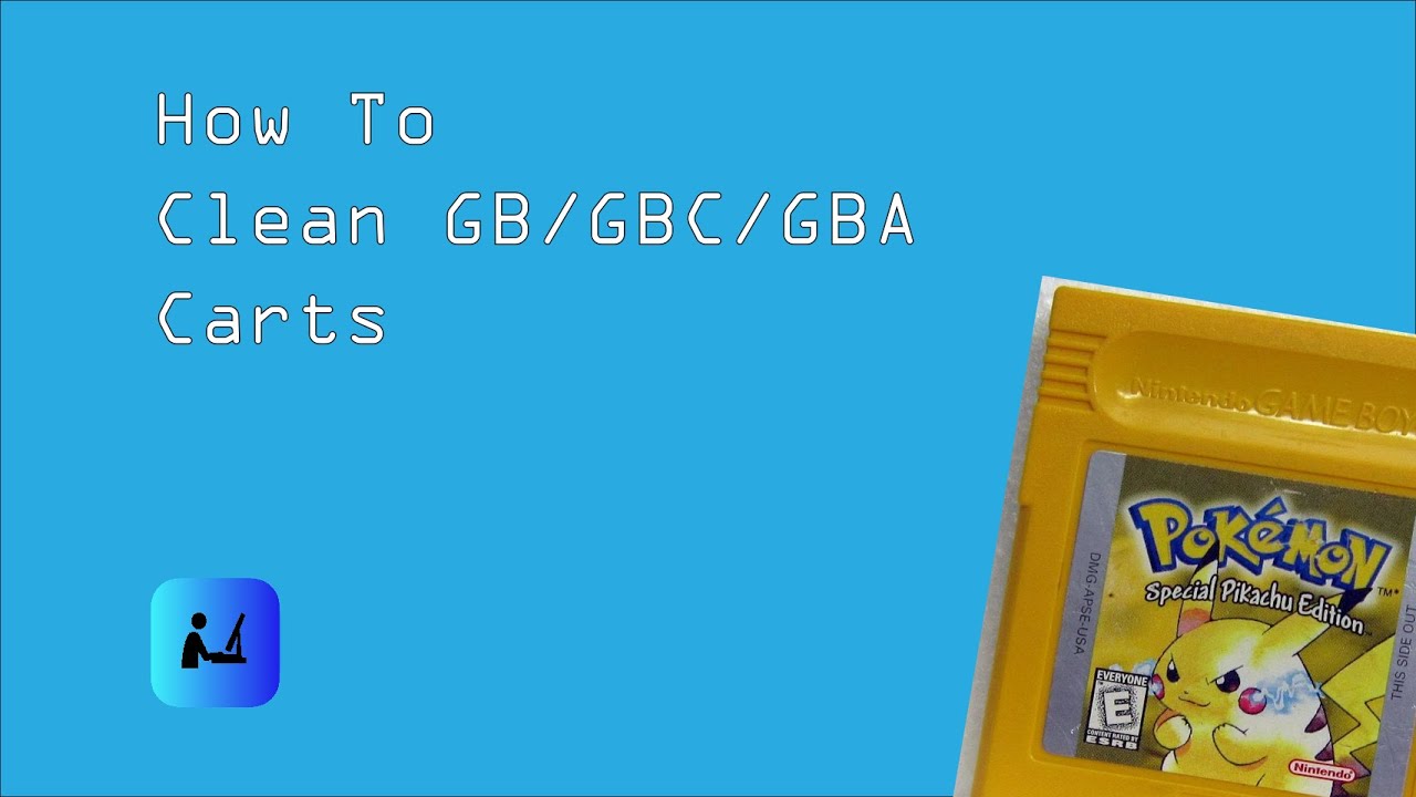 How to clean Gameboy/Color/Advance Cartridges Onrain Tech Corner