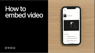Embed video