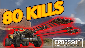 80 KILLS WITH EXPLOSIVE SPEAR - Crossout gameplay