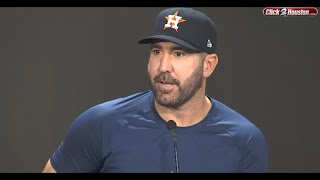 ‘Welcome back. We missed you’: Justin Verlander details return to the Houston Astros