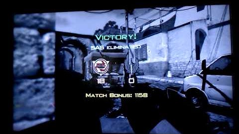 Mw3 random throwing knife game winning kill