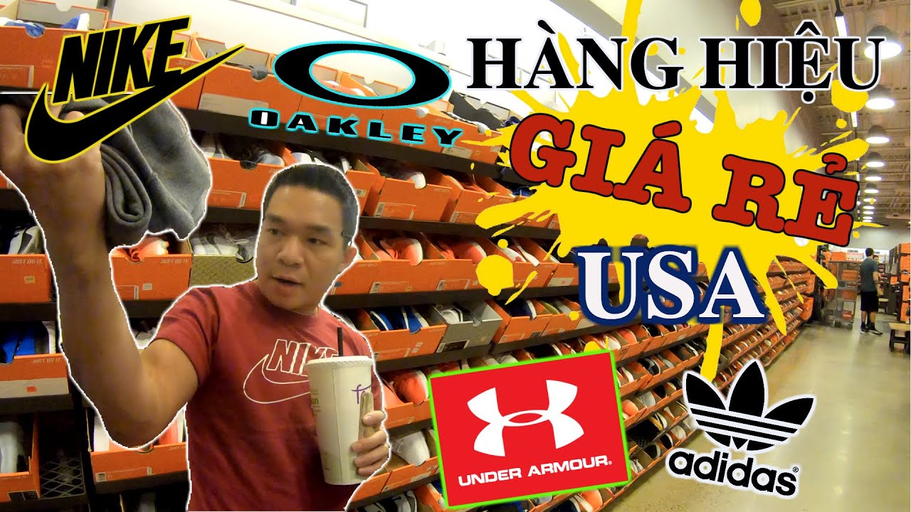 cua hang adidas Update New HÀNG HIỆU GIÁ RẺ Ở MỸ || P2: NIKE, ADIDAS, UNDER ARMOUR, OAKLEY