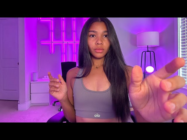 ASMR | Fast & Aggressive Hands Sounds, Collar Bone Tapping & Mouth Sounds ⚡️✨