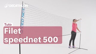 TUTO - Comment monter son filet speed net 500 Perfly 🏸 | Decathlon