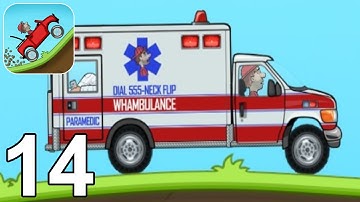 Hill Climb Racing Gameplay - AMBULANCE - Walkthrough (iOS, Android) Part 14